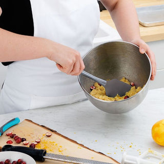 Flex-Core Spatula SS Handle Charcoal - Lacuisinebozeman