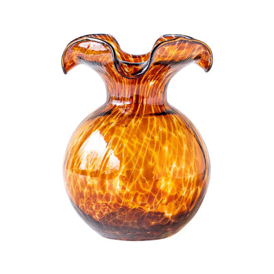 Hibiscus Glass Fluted Small Vase - Lacuisinebozeman