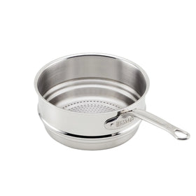Stainless Steel Steamer Insert, 3-Quart - Lacuisinebozeman