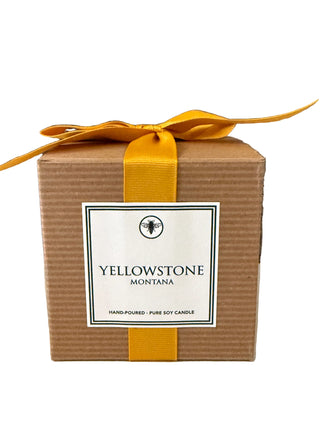 Yellowstone, MT Custom Candle - Lacuisinebozeman