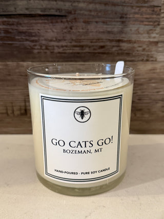 Go Cats Go!, MT Custom Candle - Lacuisinebozeman