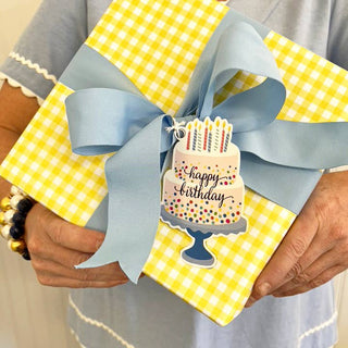 Birthday Cake Die-Cut Gift Tags - Lacuisinebozeman