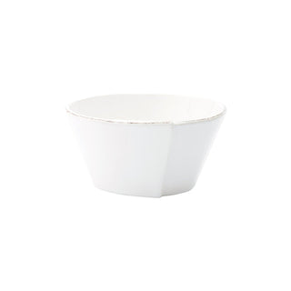 Lastra White Stacking Cereal Bowl - Lacuisinebozeman