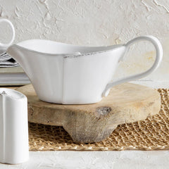 Lastra white Sauce Server - Lacuisinebozeman