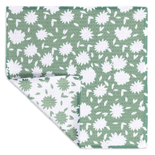 Vibe Recycled Cloth, Set/2 - Aster Green - Lacuisinebozeman