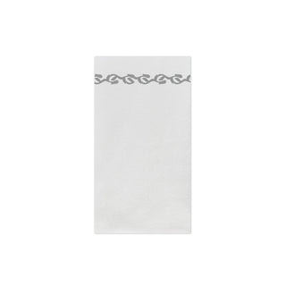 Papersoft Napkins Florentine Light Gray Guest Towels, Pkg/20 - Lacuisinebozeman