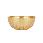 Rufolo Glass Gold Basketweave Dipping Bowl - Lacuisinebozeman