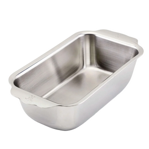 OvenBond Tri-ply Stainless Steel 1-Pound Loaf Pan - Lacuisinebozeman