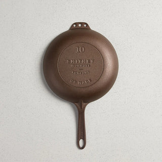 Cast Iron Chef Skillet, 10" - Lacuisinebozeman