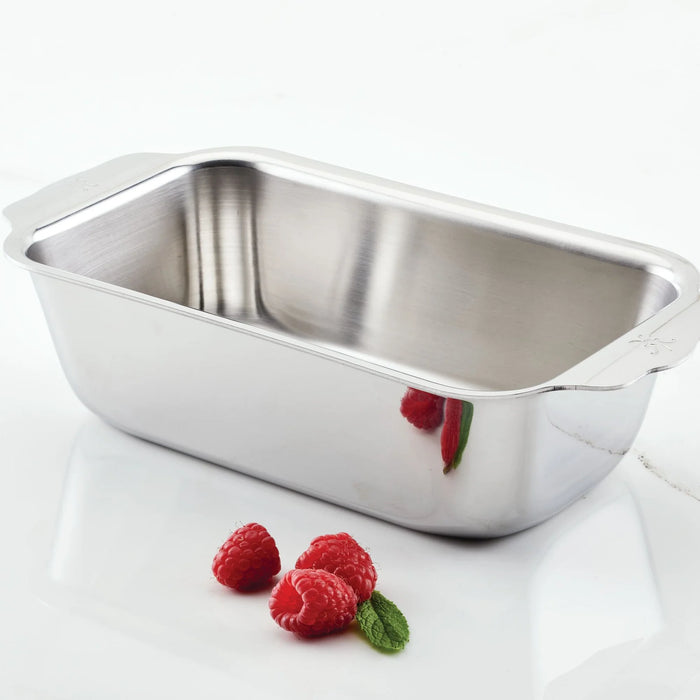 OvenBond Tri-ply Stainless Steel 1-Pound Loaf Pan - Lacuisinebozeman