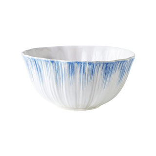 Bari Blue and White Serving Bowl - Lacuisinebozeman