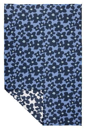 Vibe Recycled Towel - Periwinkle Floral - Lacuisinebozeman