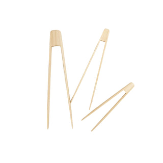 7" Maple Wood Tongs: Small - Lacuisinebozeman