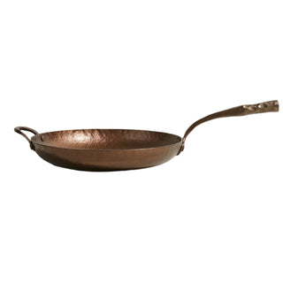 Carbon Steel Deep Farmhouse Skillet, 12" - Lacuisinebozeman