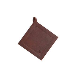 Full Grain Leather Potholder - Lacuisinebozeman