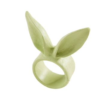Bunny Ears Napkin Ring: Green - Lacuisinebozeman