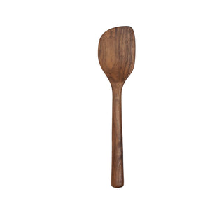 12" Walnut Wood Angled Spatula - Kitchen Cooking Utensil - Lacuisinebozeman