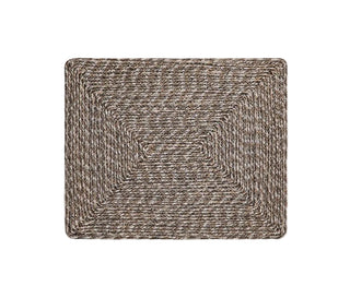 Atticus Rectangular Espresso Placemat Set/4, Jute - Lacuisinebozeman
