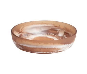 Hugo Brown Swirled Serving Bowl - Large - Lacuisinebozeman