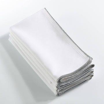 Shimmering Border Design Napkin - Lacuisinebozeman