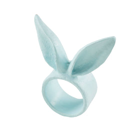 Bunny Ears Napkin Ring Blue - Lacuisinebozeman