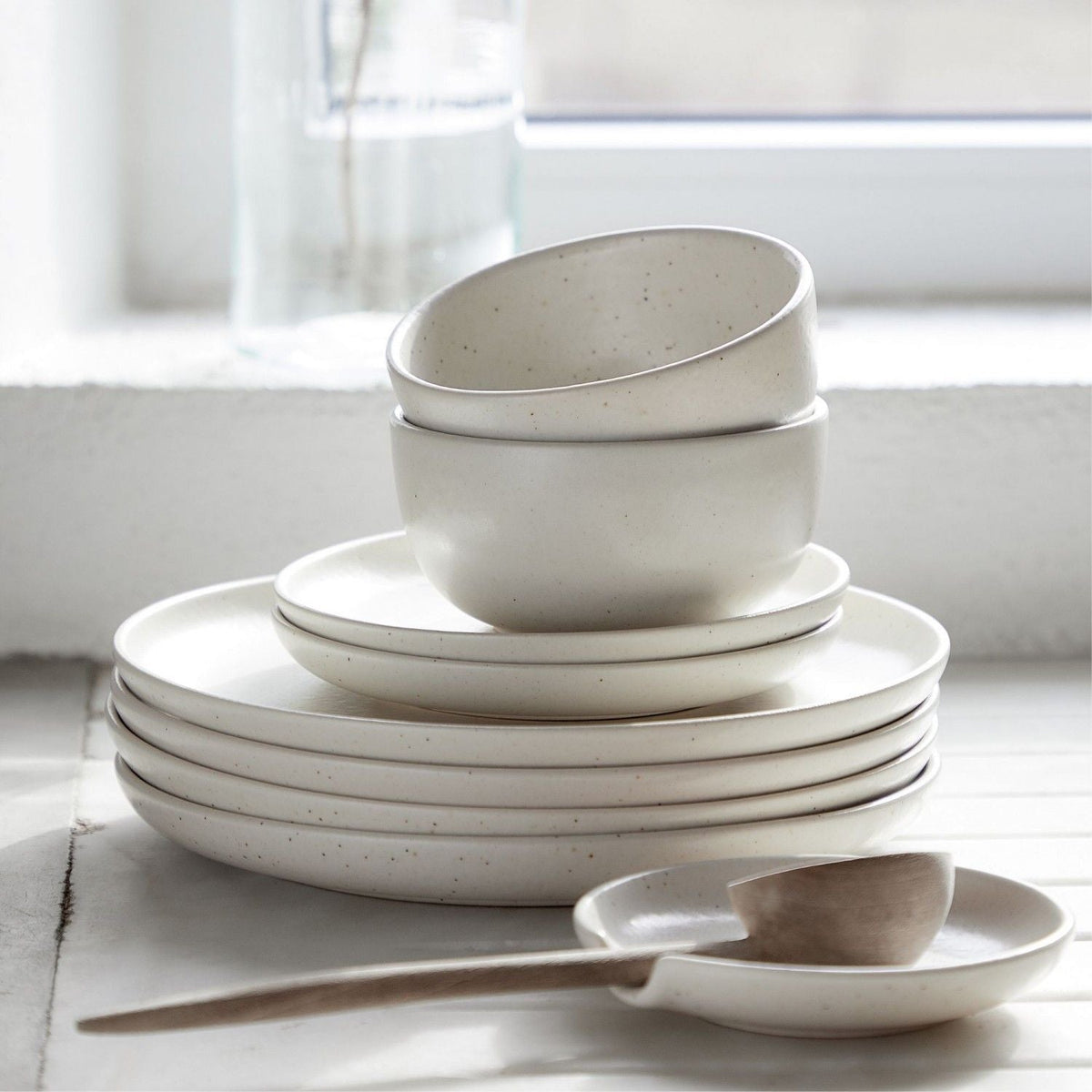 Pacifica Spoon Rest, Vanilla - Lacuisinebozeman