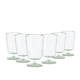 Margarida Recycled Wine Glass, Set/6 - Lacuisinebozeman