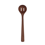 12’’ Walnut Wood Slotted Spoon - Lacuisinebozeman