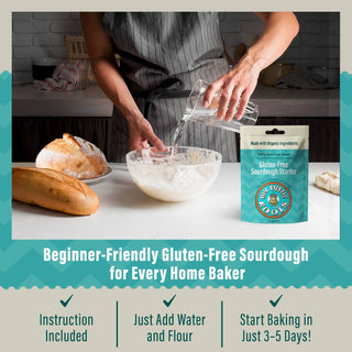 Organic Gluten Free Sourdough Starter - Lacuisinebozeman