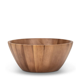 Large Deep Acacia Bowl - Lacuisinebozeman