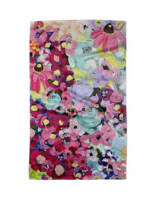 Pink Fields of Joy Tea Towel - Lacuisinebozeman