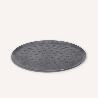 Perforated Blue Carbon Steel Pizza & Tart Sheet - Lacuisinebozeman