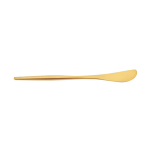 Matte Gold Cheese Spreader - Lacuisinebozeman