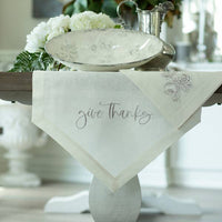 Give Thanks Table Runner - Lacuisinebozeman