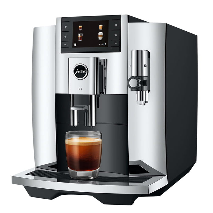 E8 Chrome Coffee Machine - Lacuisinebozeman