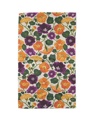Nasturtium Garden Tea Towel - Lacuisinebozeman