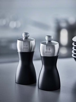Fidji Salt & Pepper Mill Set, Black - Lacuisinebozeman