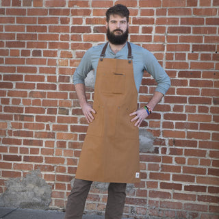 Tailor Apron - Canvas Work Apron - Lacuisinebozeman
