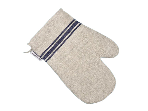 Thieffry BLK Monogramme Oven Mitt - Lacuisinebozeman
