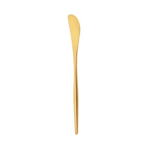 Matte Gold Cheese Spreader - Lacuisinebozeman