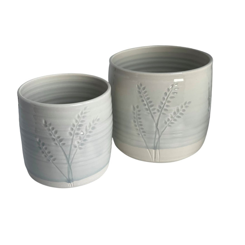Lavender Etched Crock, Large - Lacuisinebozeman