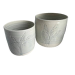 Lavender Etched Crock, Small - Lacuisinebozeman