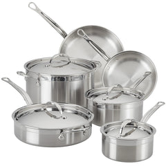 ProBond Professional Clad Ultimate Cookware Set, 10 PC - Lacuisinebozeman