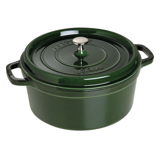 Cocotte Round 7 QT Basil - Lacuisinebozeman