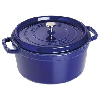 Cocotte Round 7 QT Dark Blue - Lacuisinebozeman