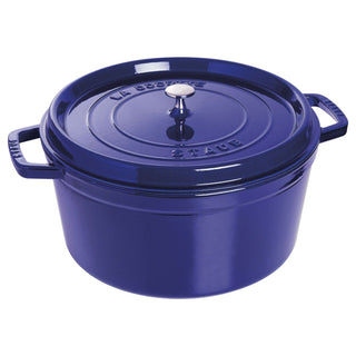 Cocotte Round 9 QT Dark Blue - Lacuisinebozeman