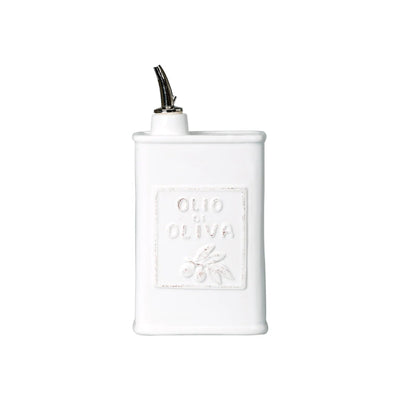 Lastra White Olive Oil Can - Lacuisinebozeman